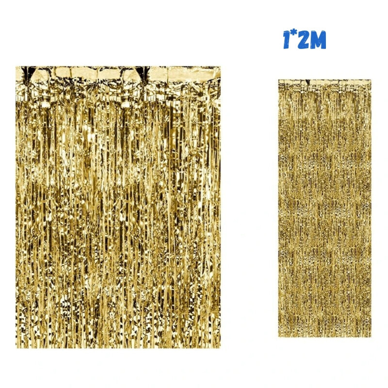 Party závěs 1*2m Gold (12/bal 300/krt)