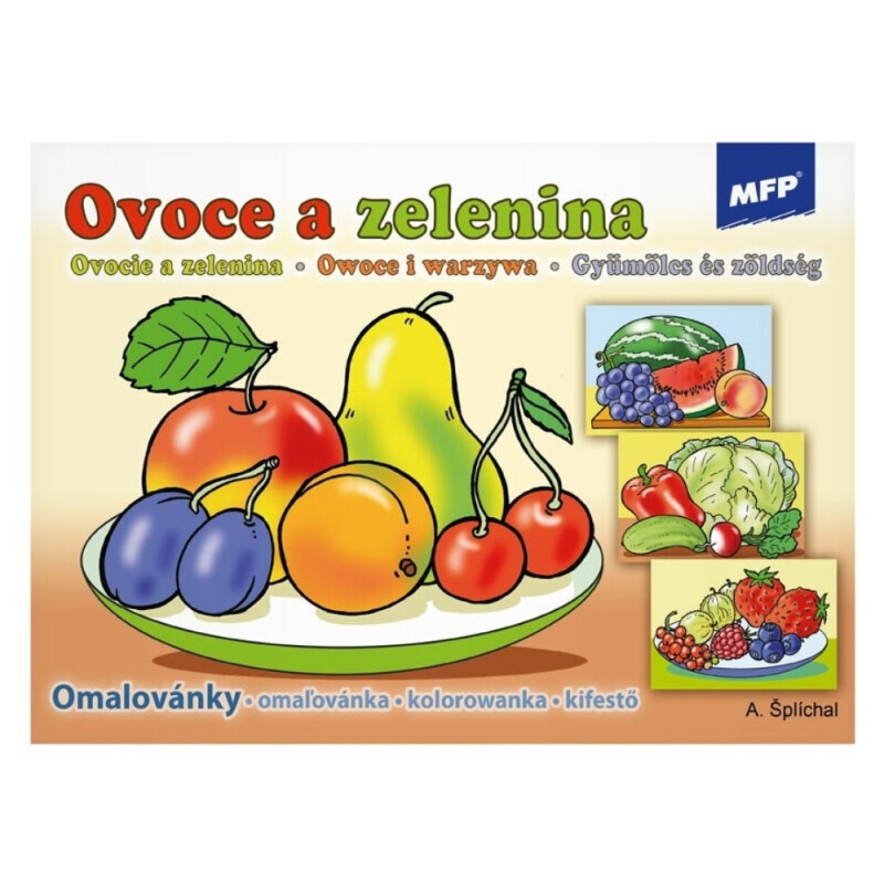 MFP Omalovánky Ovoce a zelenina