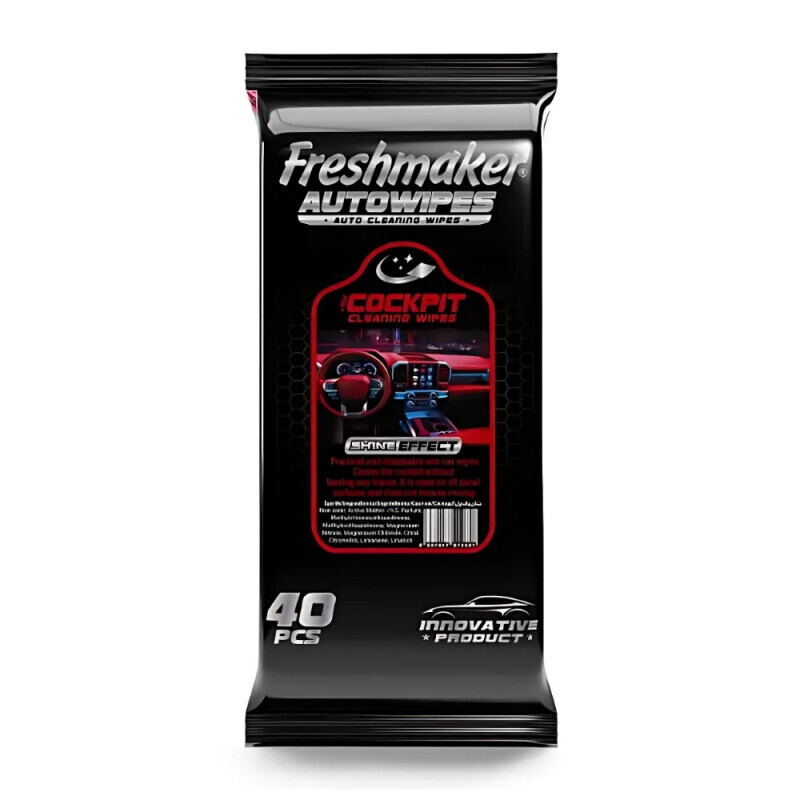 Freshmaker Čistící ubrousky na palubní desku 40ks (24/krt)
