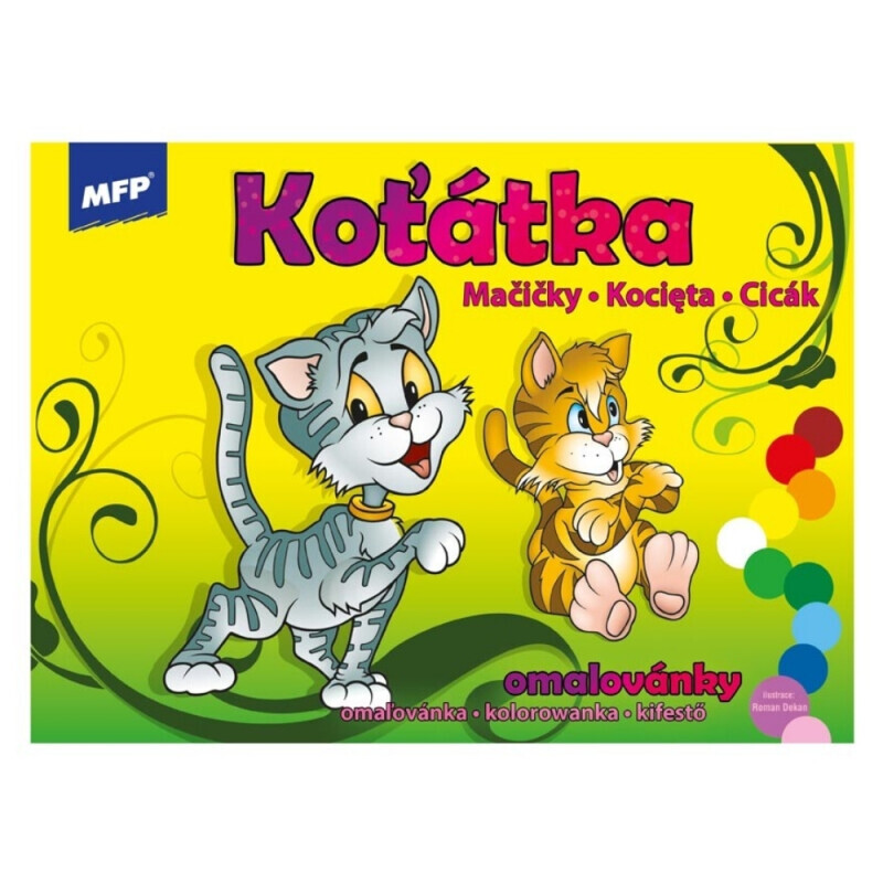 MFP Omalovánky Koťátka