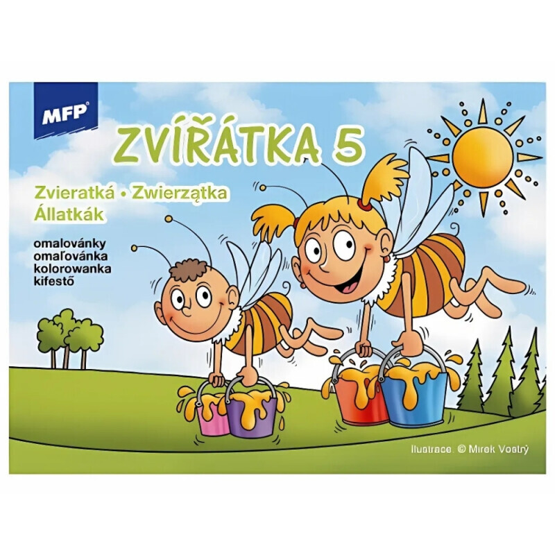 MFP Omalovánky Zvířátka 5