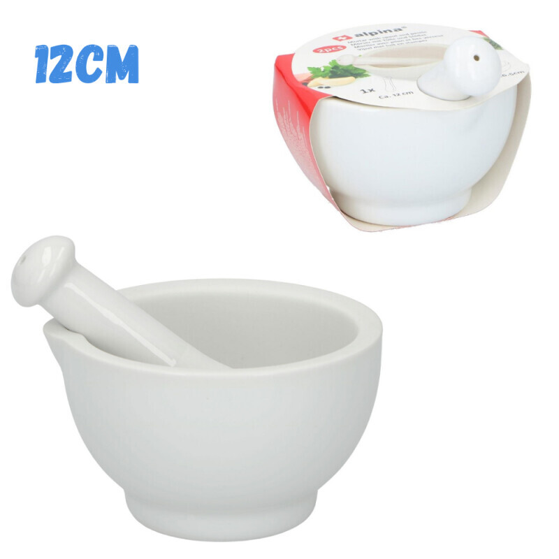 Hmoždíř s hubicí a paličkou (12/krt)