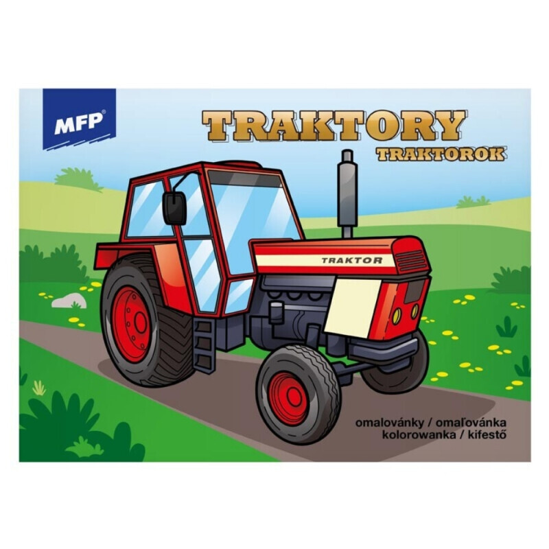 MFP Omalovánky Traktory