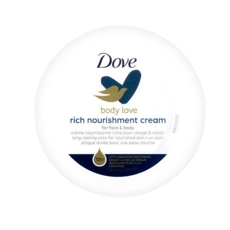 Dove Cream 75ml Rich Nourishment (6/bal 120/krt)