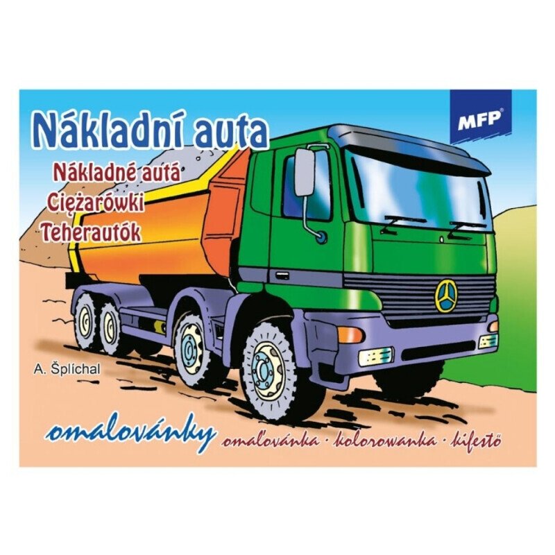 MFP Omalovánky Nákladní auta