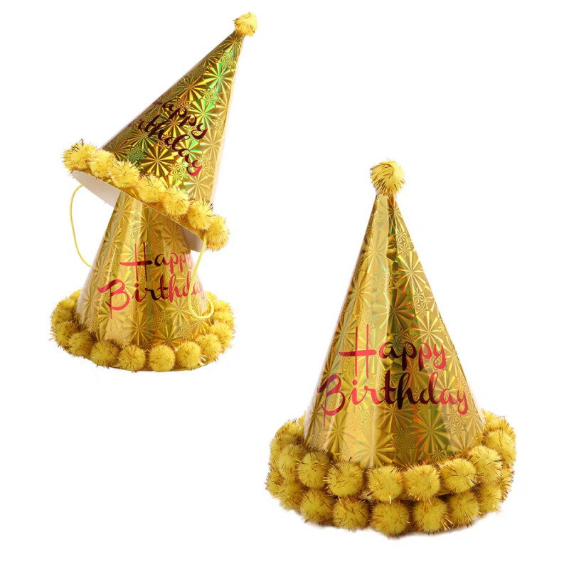 Party Kloboučky 24cm Happy Birthday (12/bal 480/krt)