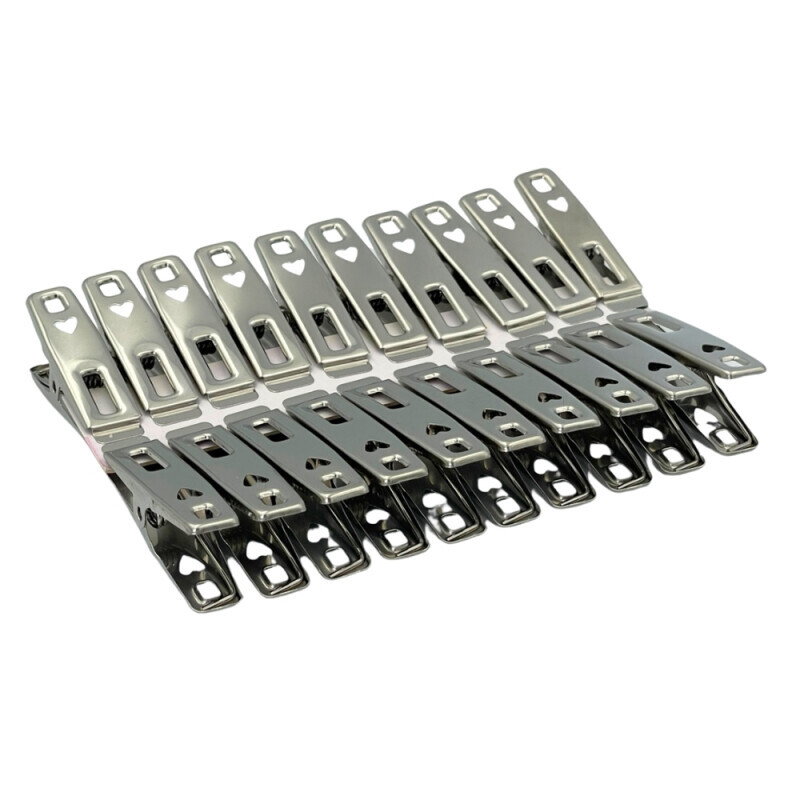 Kolíčky na prádlo nerez 5cm/20ks (500/krt)