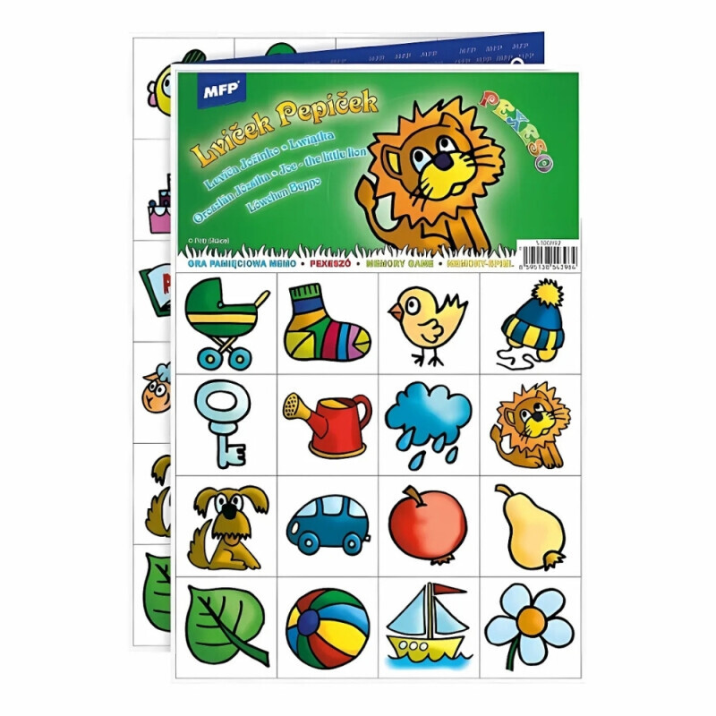 MFP Pexeso 3xA4 Lvíček Pepíček