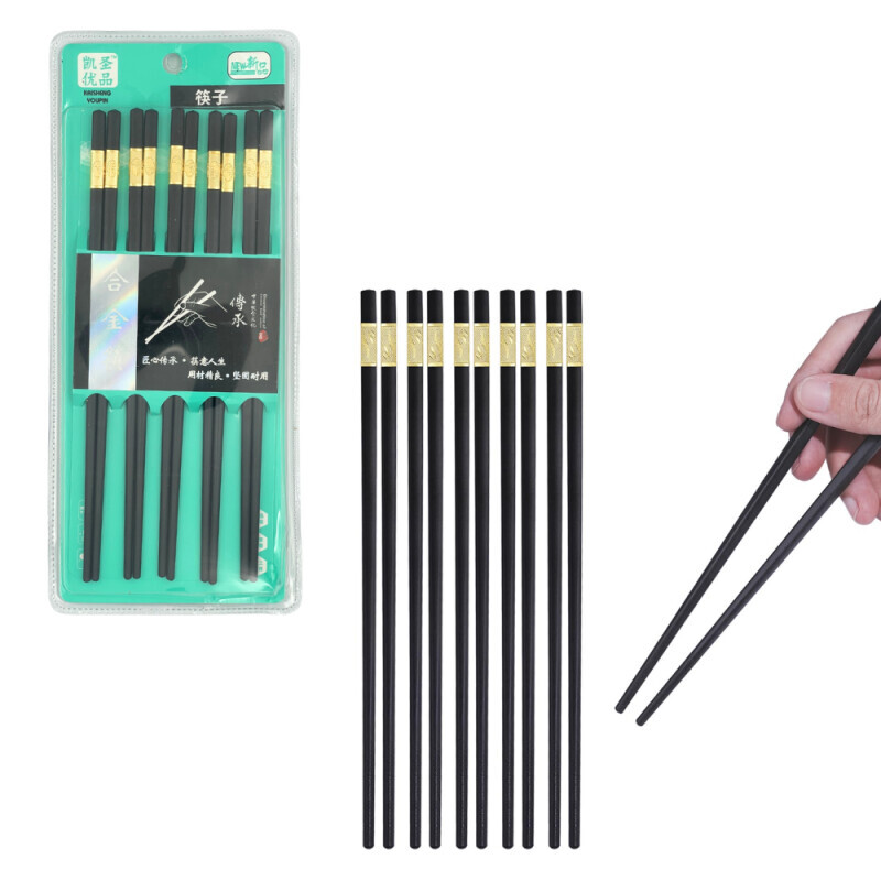 Hůlky plast 24cm/5párů (120/krt)