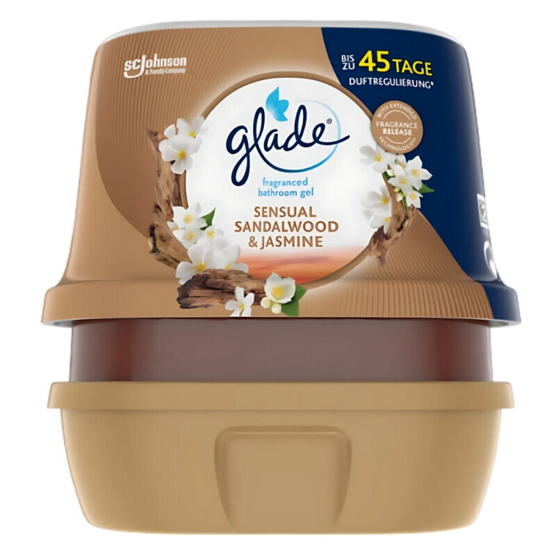Glade 180g Gel Osvěžovač Sensual Sandalwood&JasmineN (8/krt)