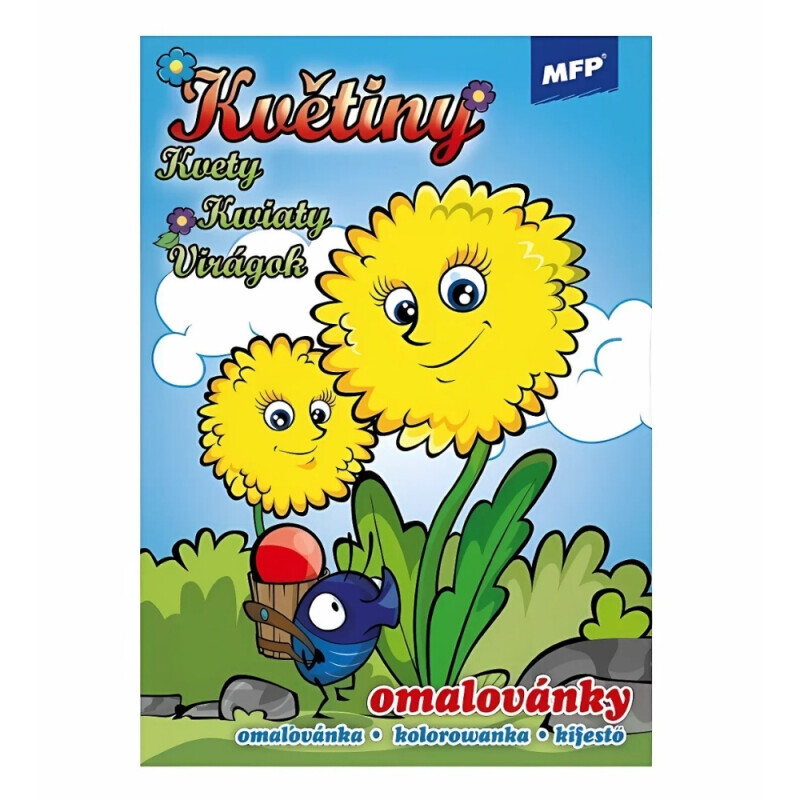 MFP Omalovánky Květiny