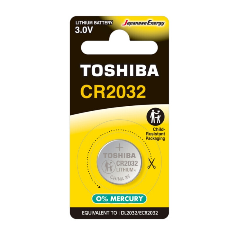 Toshiba Bateria CR2032(10/bal 400/krt)