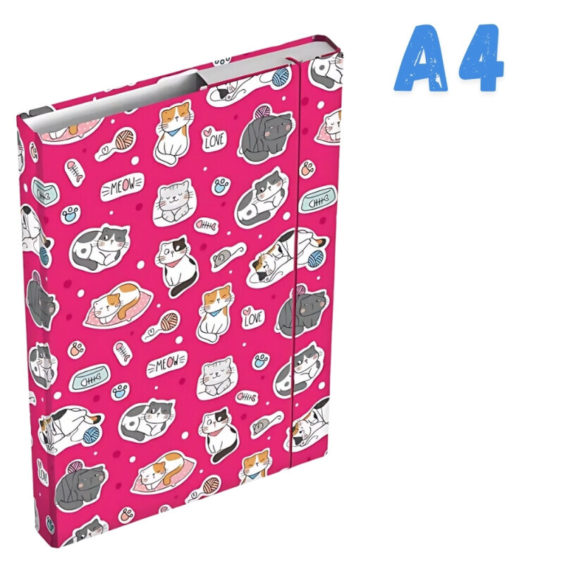 MFP Desky na sešity box A4 Cats (24/krt)