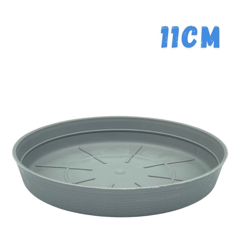 Miska pod květináč Loft Ø11 Silver(26/bal)