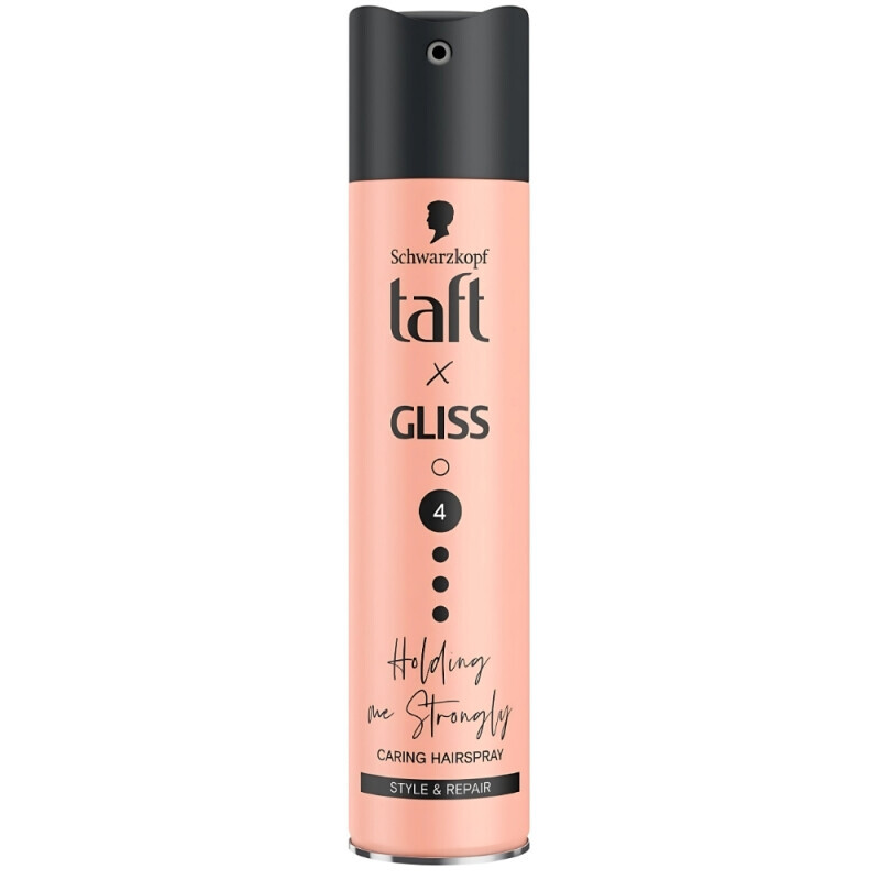 Taft 250ml Lak na vlasy CZ xGliss mega silně tužící (10/krt)
