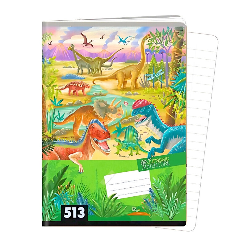 Argus Sešit A5/513 Jurassic Adventure(6/bal)