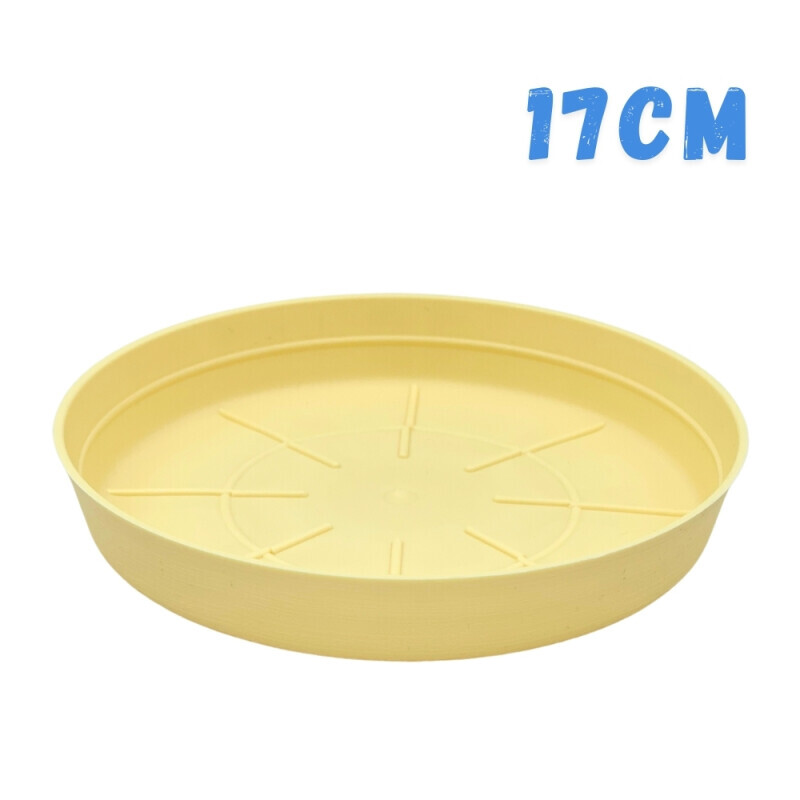 Miska pod květináč Loft Ø17cream ivory(20/bal)