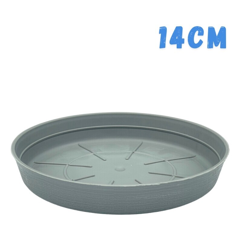 Miska pod květináč Loft Ø14gray 1(18/bal)