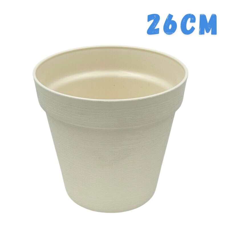 Květináč Loft Ø26 Beige(15/bal)