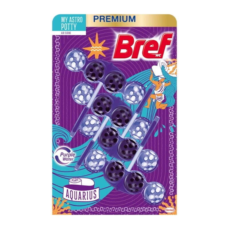 Bref 4*50g WC závěs Premium Air Signs(9/krt)