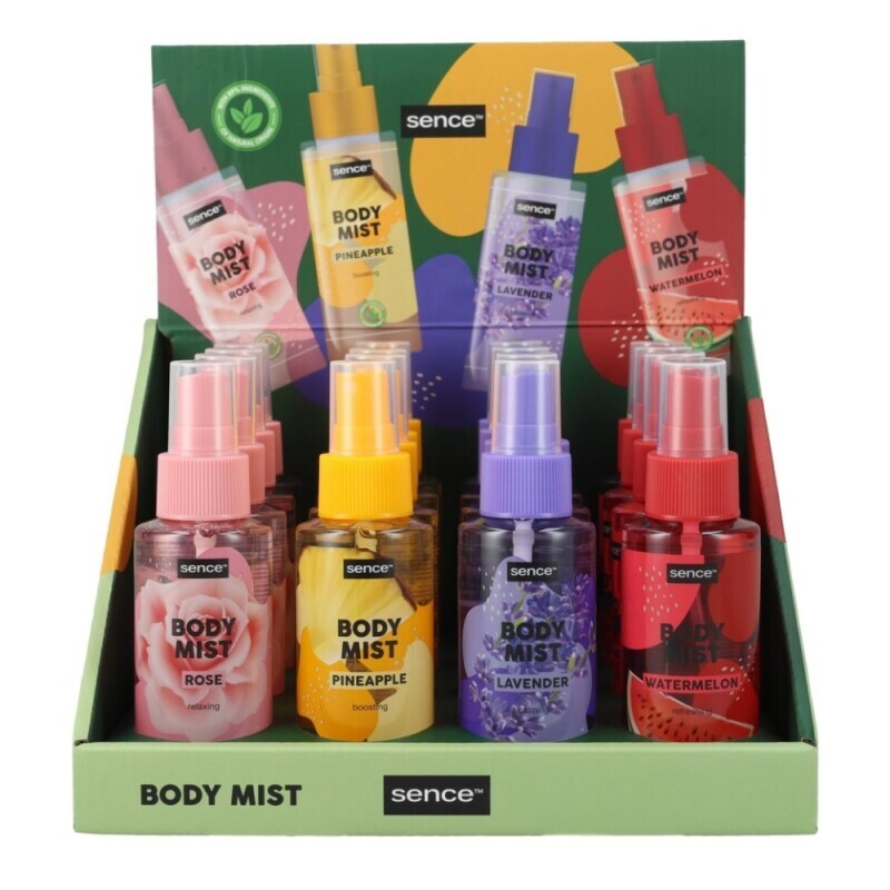 Sence 100ml  Body Mist 4ass Planet Love N (16/krt)