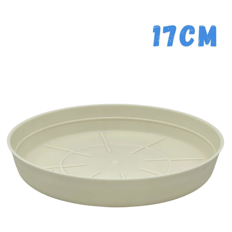 Miska pod květináč Loft Ø17beige(20/bal)