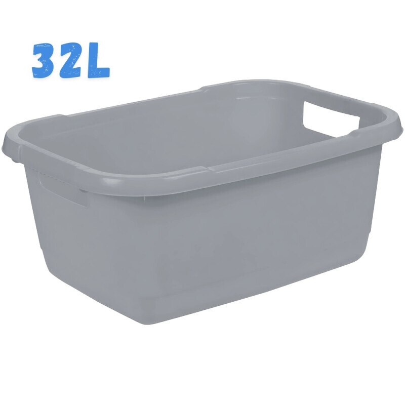 Vana na prádlo šedá 32L(5/krt)
