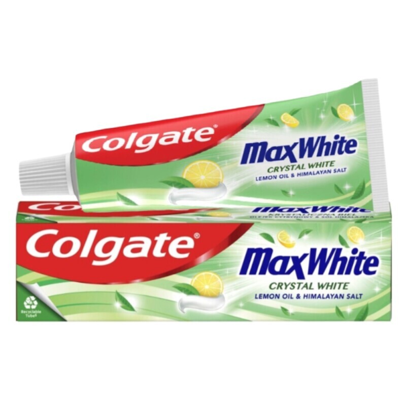 Colgate 75ml ZP Max White Himalayan Salt&Lemon Oil (12/krt)