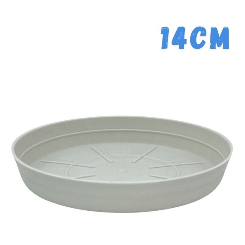 Miska pod květináč Loft Ø14gray 2(18/bal)