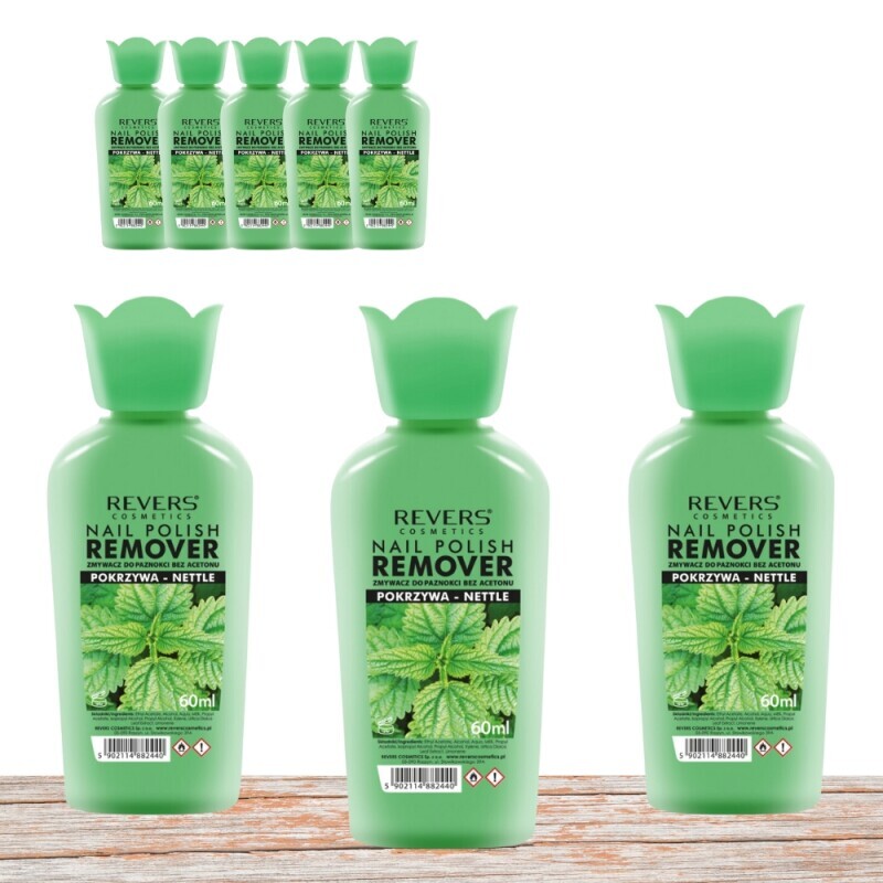 Revers Nail polish remover 60ml Netle (30/bal 240/krt) 