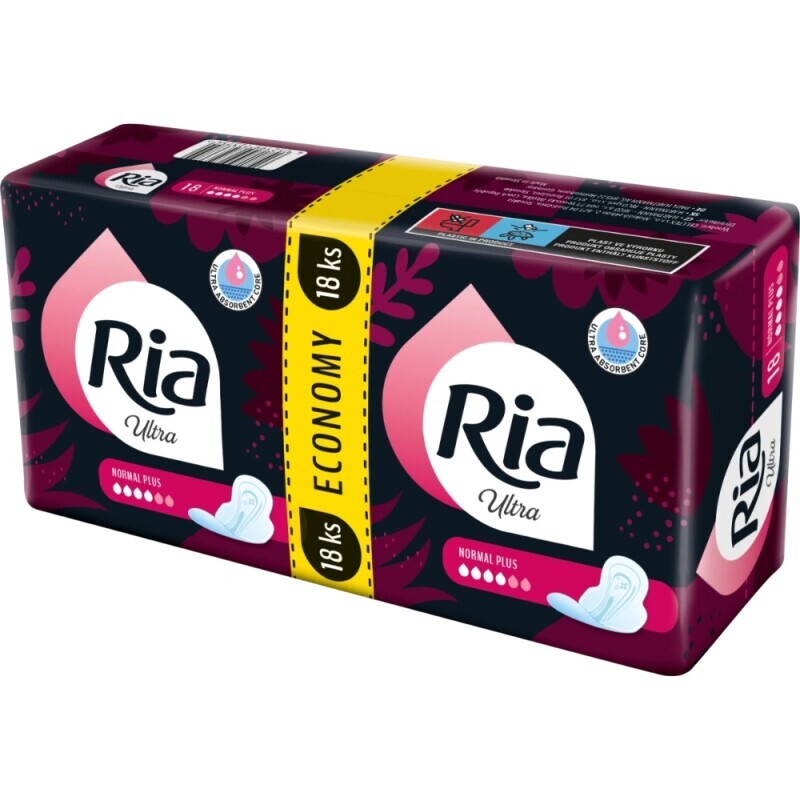 Ria Vložky Ultra 18ks Normal Plus Duopack (20/krt)