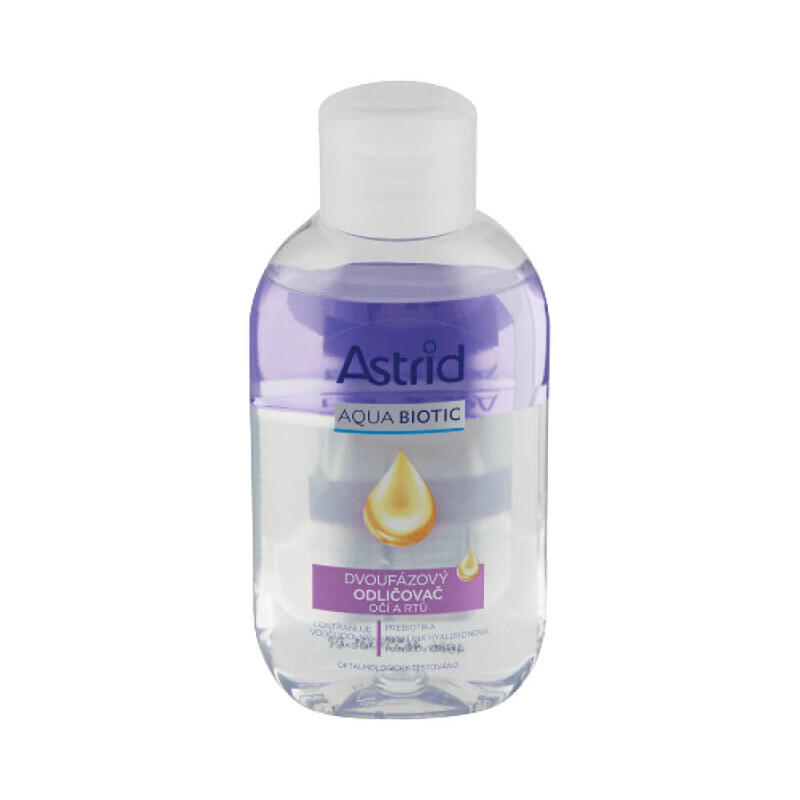 Astrid 125ml Pleťový Odličovač Dvoufázový Gentle Eyes (12/krt)