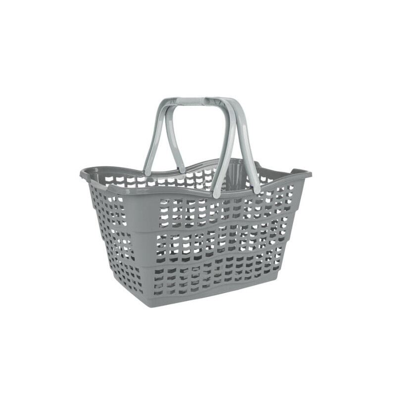 Nákupní košík 15L šedá 15L(10/krt)