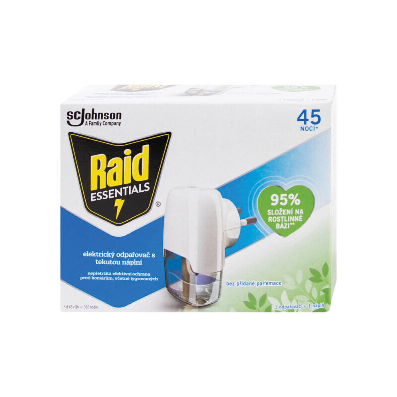 Raid Elek.odpařovač komplet Essentials s tekutou náplní  