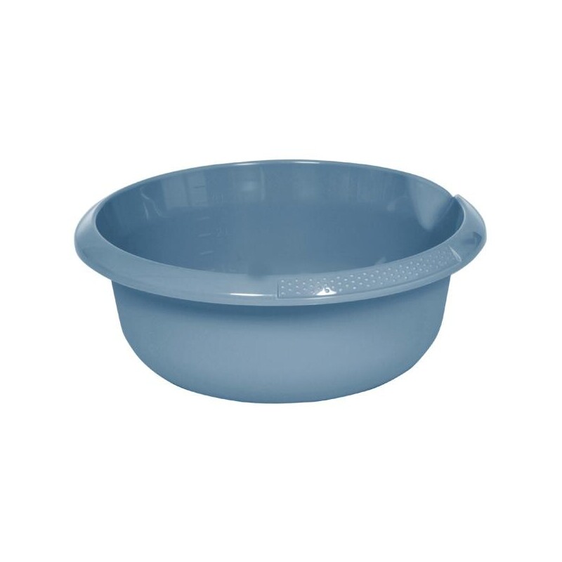 Miska kulatá s výlevkou Ø 28 x11 3,5L modrá (10/krt)