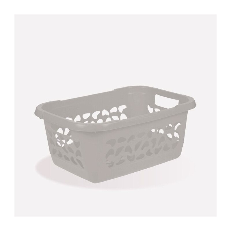 Koš na prádlo 55x40x23 32L šedá (5/krt)