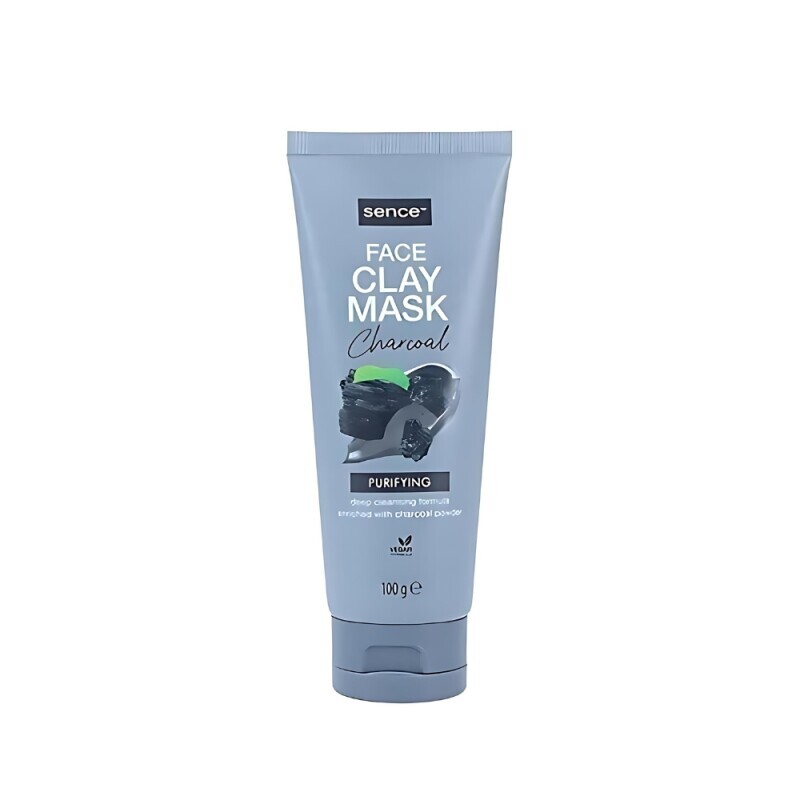 Sence Maska na pleť N 100g Charcoal Clay(24/krt)