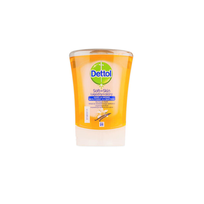 Dettol 250ml Bezdot.dávkovač mýdla NN Skadká vanilka (5/krt)