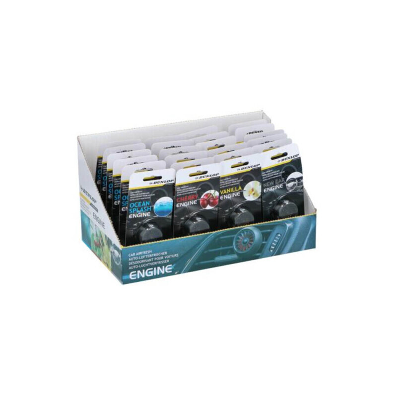 Dunlop Osvěžovač do auta 2,5ml 4vůně (24/krt)