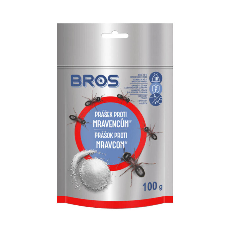 Bros 100g prášek na mravence (18/krt)