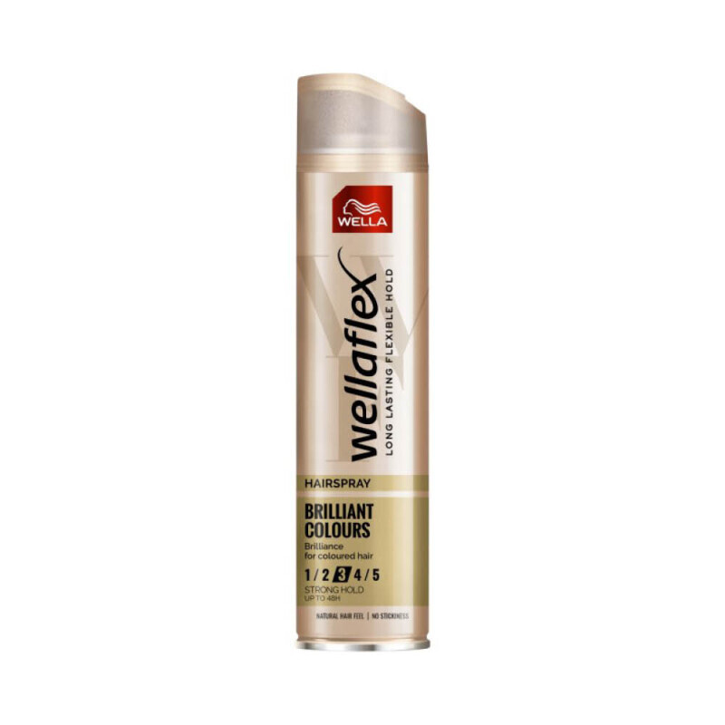 Wellaflex 250ml Lak na vlasy Brilliant Colours 3 (6/bal)