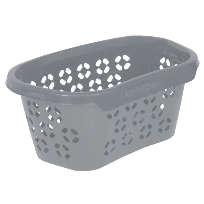 Koš na prádlo 57,5x38x26,5 30,5L šedá (5/krt)