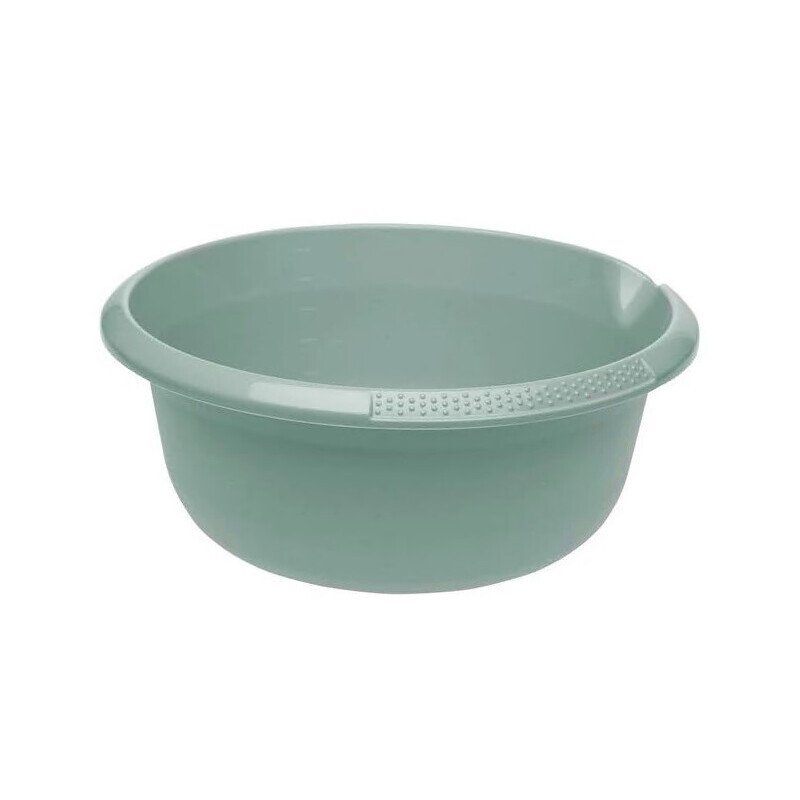 Miska kulatá s výlevkou Ø 32x13 6L zelená (10/krt)
