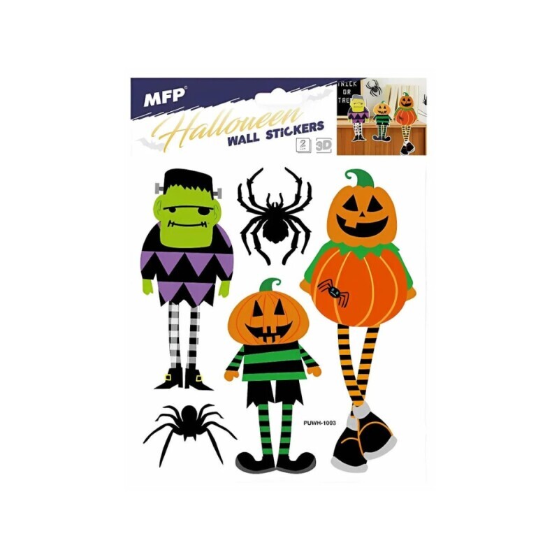 MFP Dekorace na zeď halloween HA02 26x19cm 2archy(96/bal)
