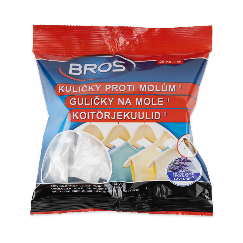 Bros Kuličky proti molům Lavender 20ks (16/krt)