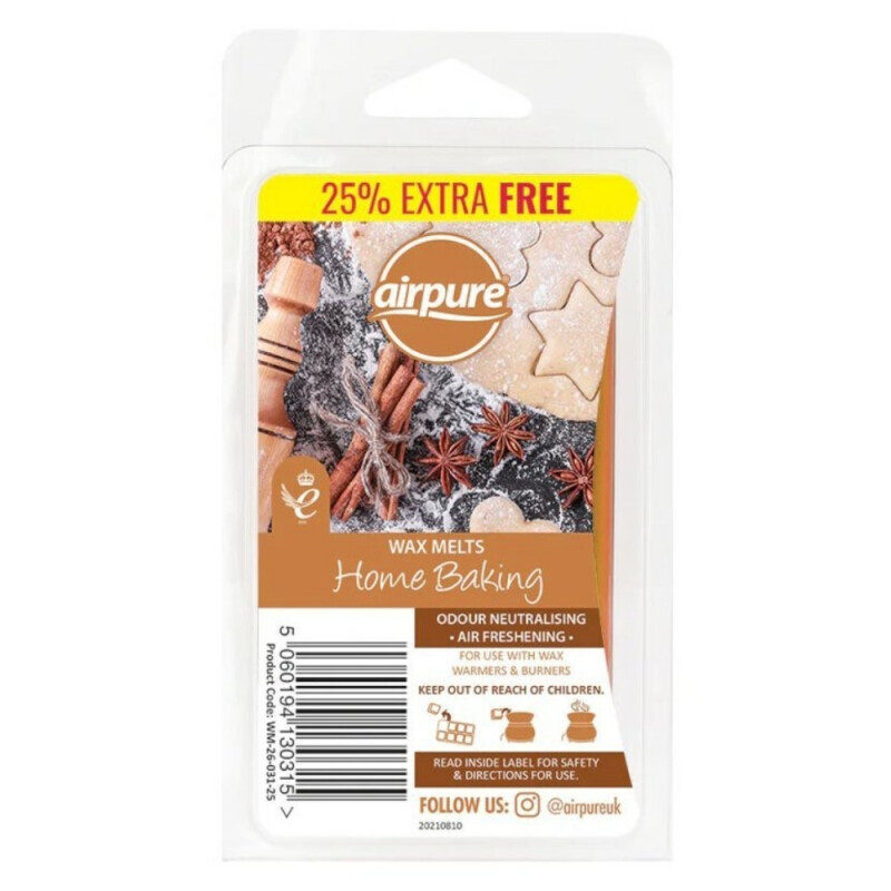 Airpure 86g Wax Melts+25% Home Baking (24/krt)