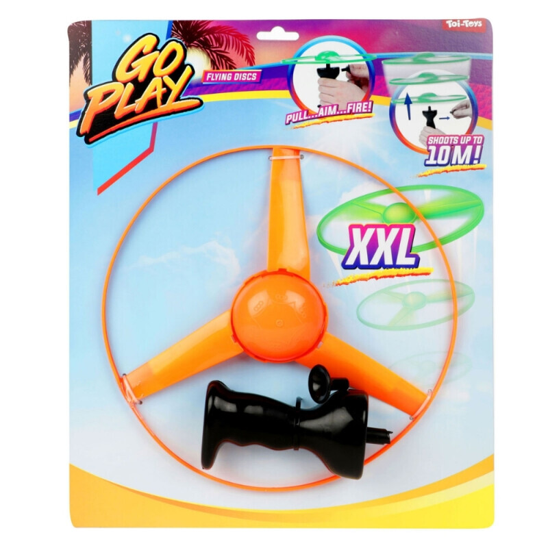 GO PLAY Disková střílečka 24cm 2ass (12/krt)