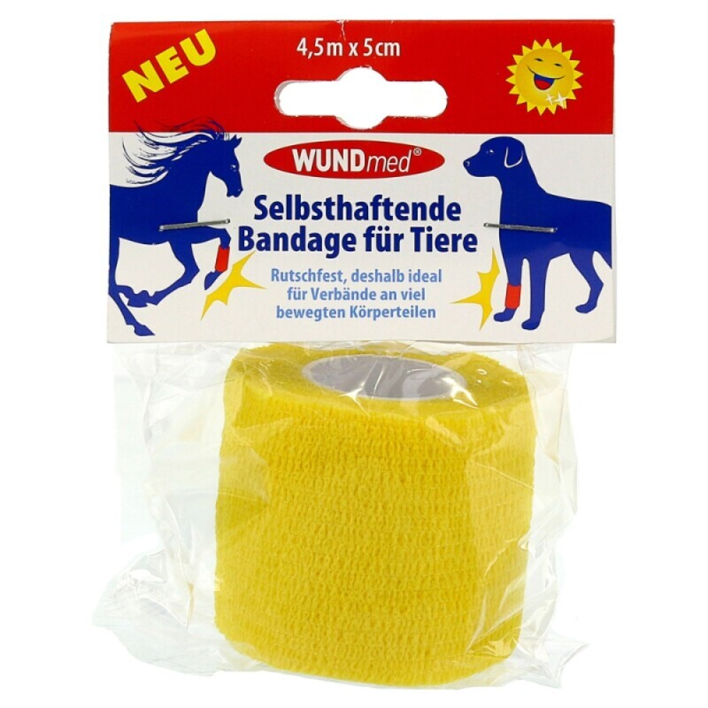 Wundmed Samolepicí obvaz pro zvířata 4,5mx5cm N (24/krt)