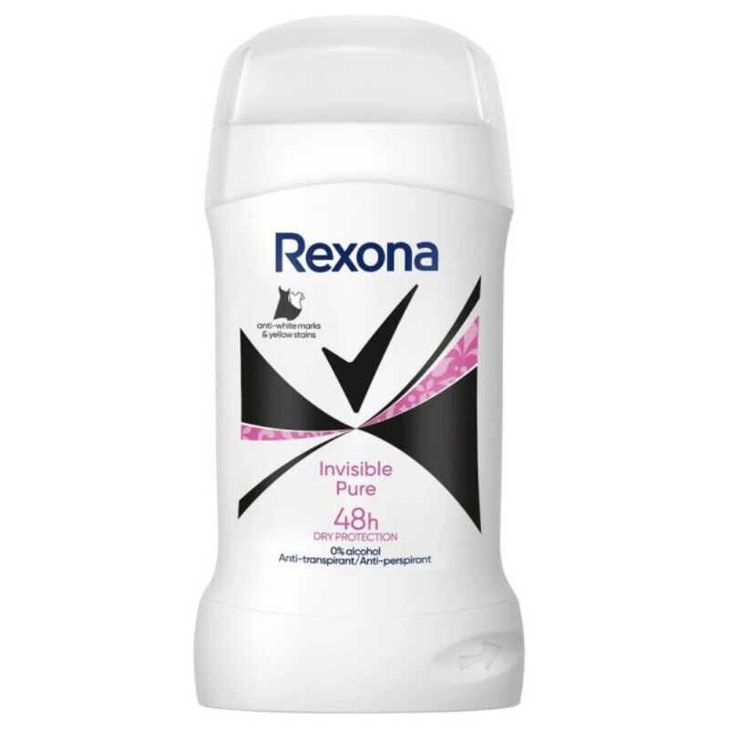 Rexona 50ml Stick AP Invisible Pure (6/bal)