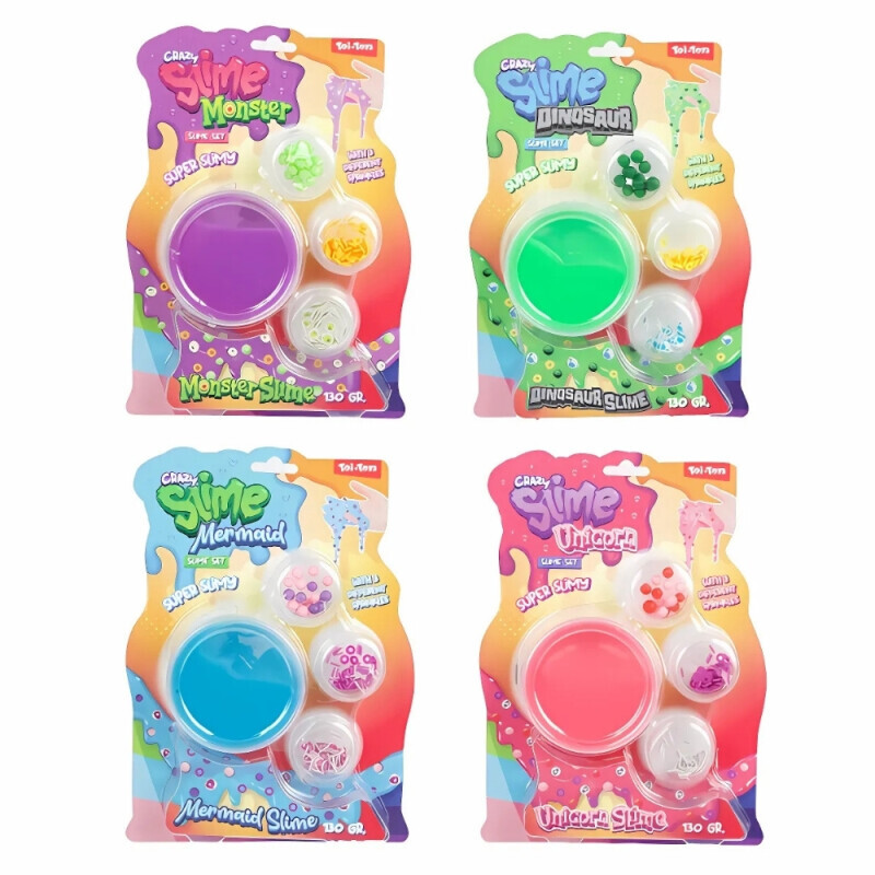 SLIME Mačkací hračka sliz 4ass (12/krt)